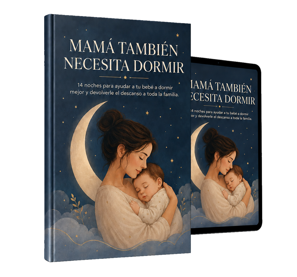 Mamá También Necesita Dormir+ 3 bonos🎁 Recupera tu Descanso y el de tu bebé